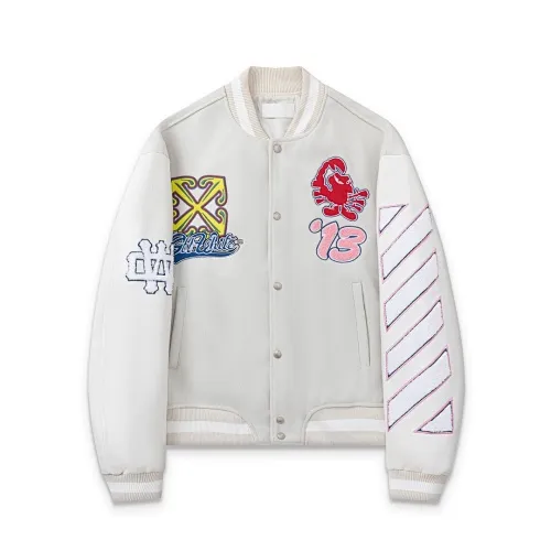 Off White Varsity Jacket
