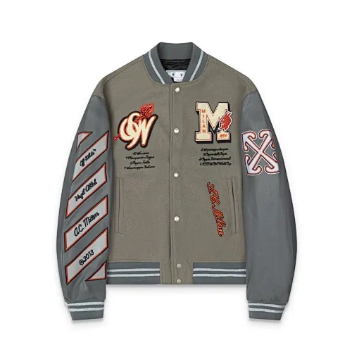 Off White Varsity Jacket