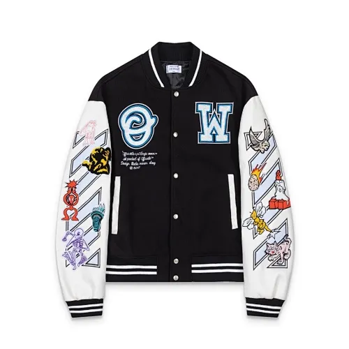 Off White Varsity Jacket