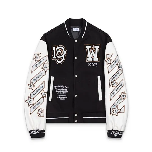 Off White Varsity Jacket
