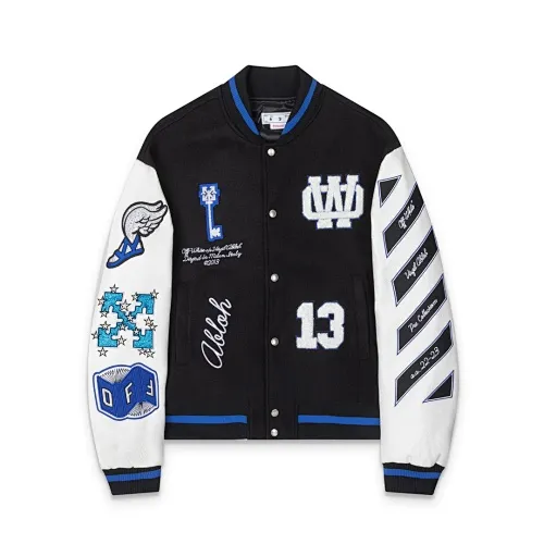 Off White Varsity Jacket