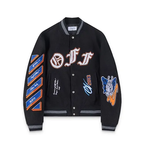 Off White Varsity Jacket