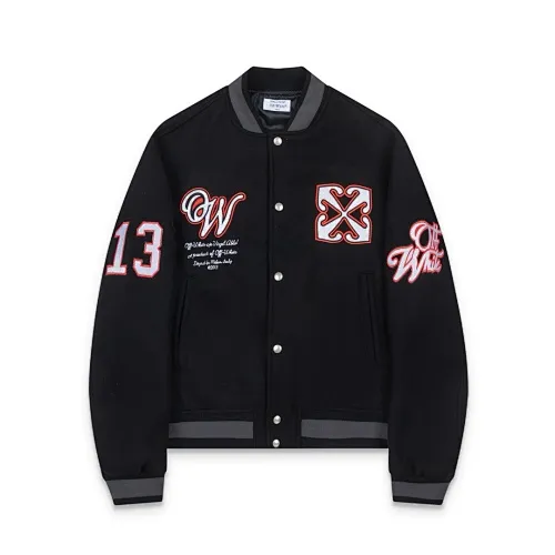 Off White Varsity Jacket